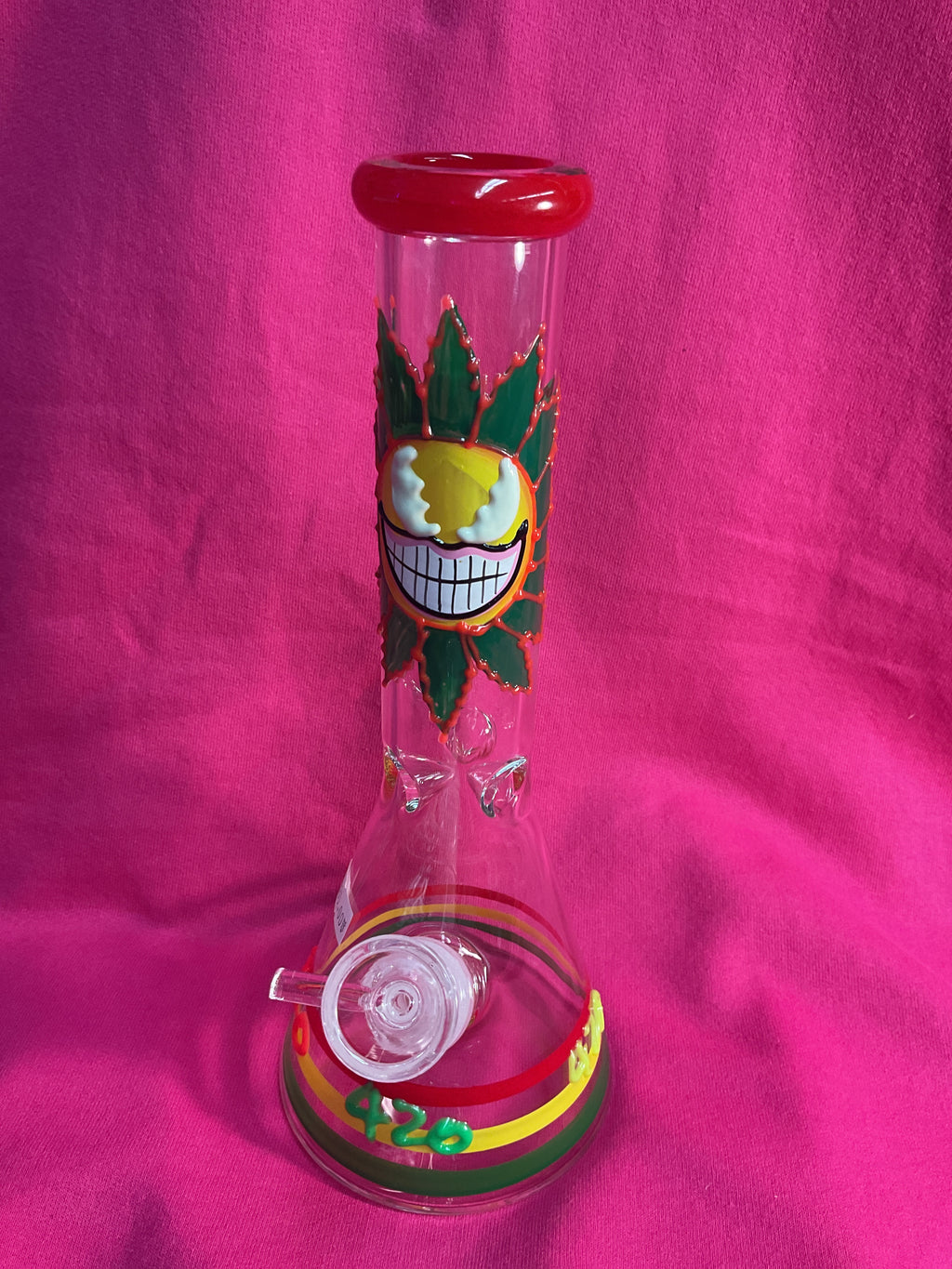 Glass water pipe 420