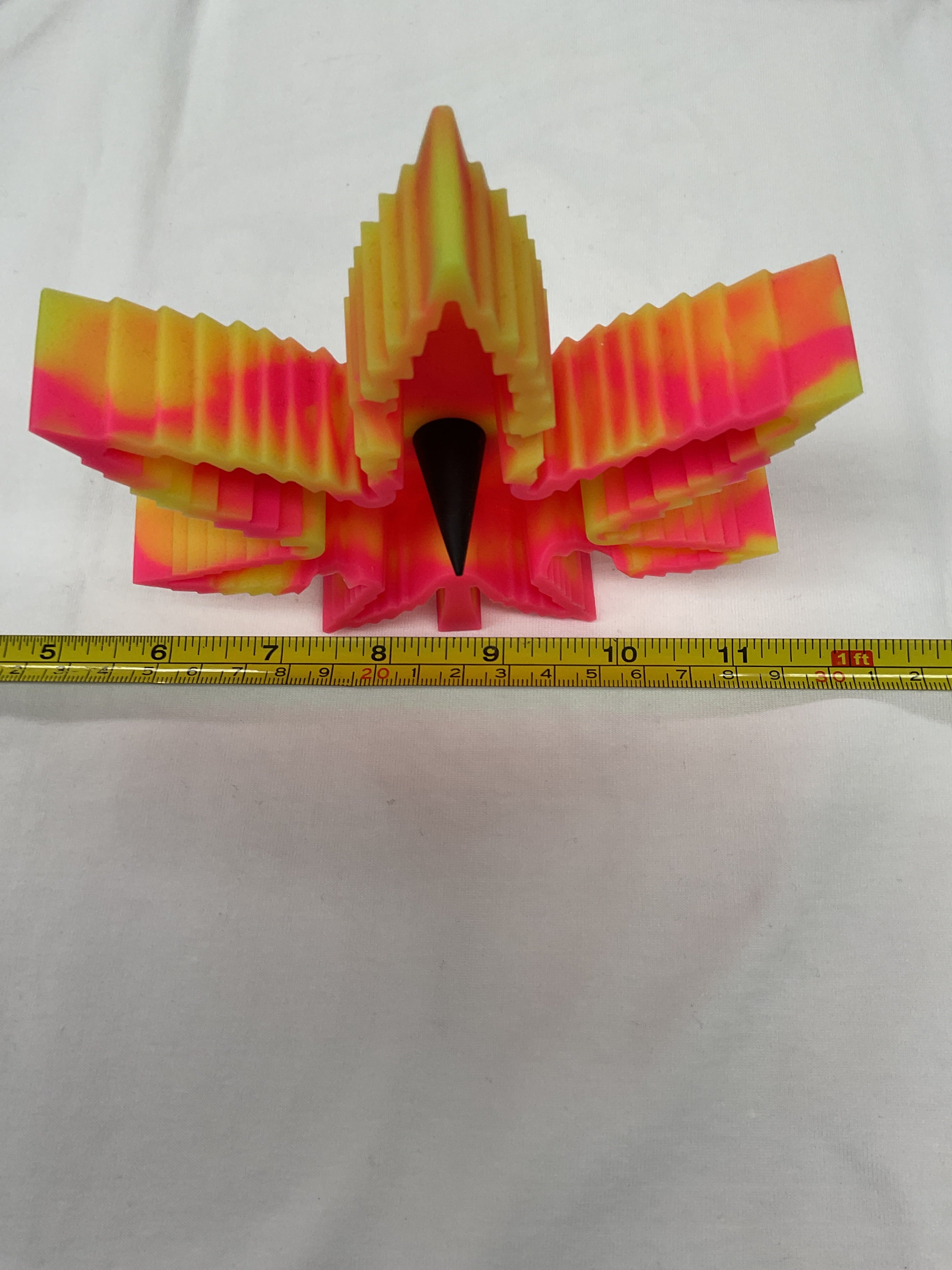 Marijuana shaped silicon ashtray