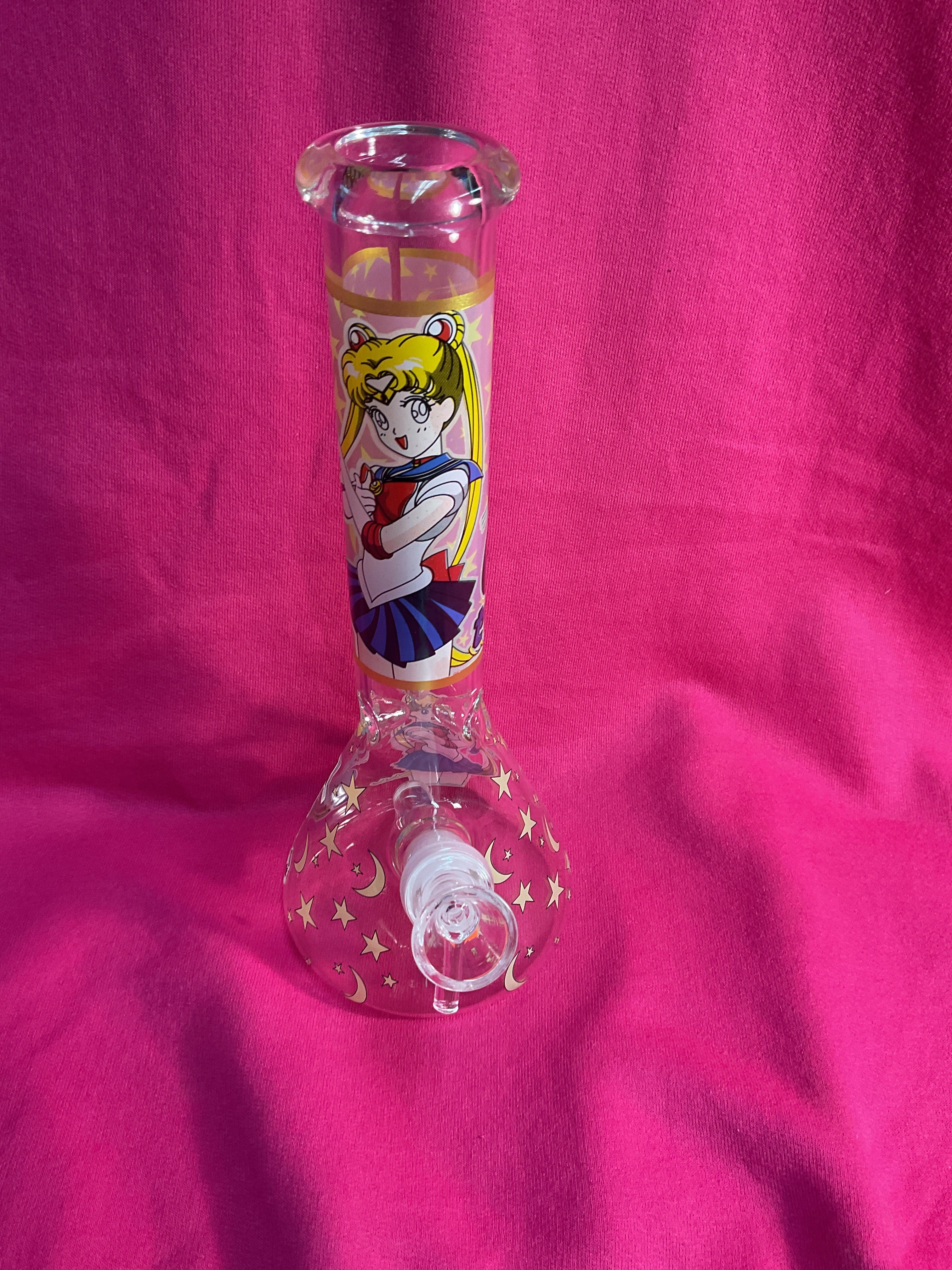 Glass water bong