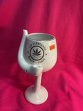 White wine cup pipe
