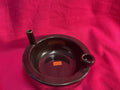Black cereal bowl water bong