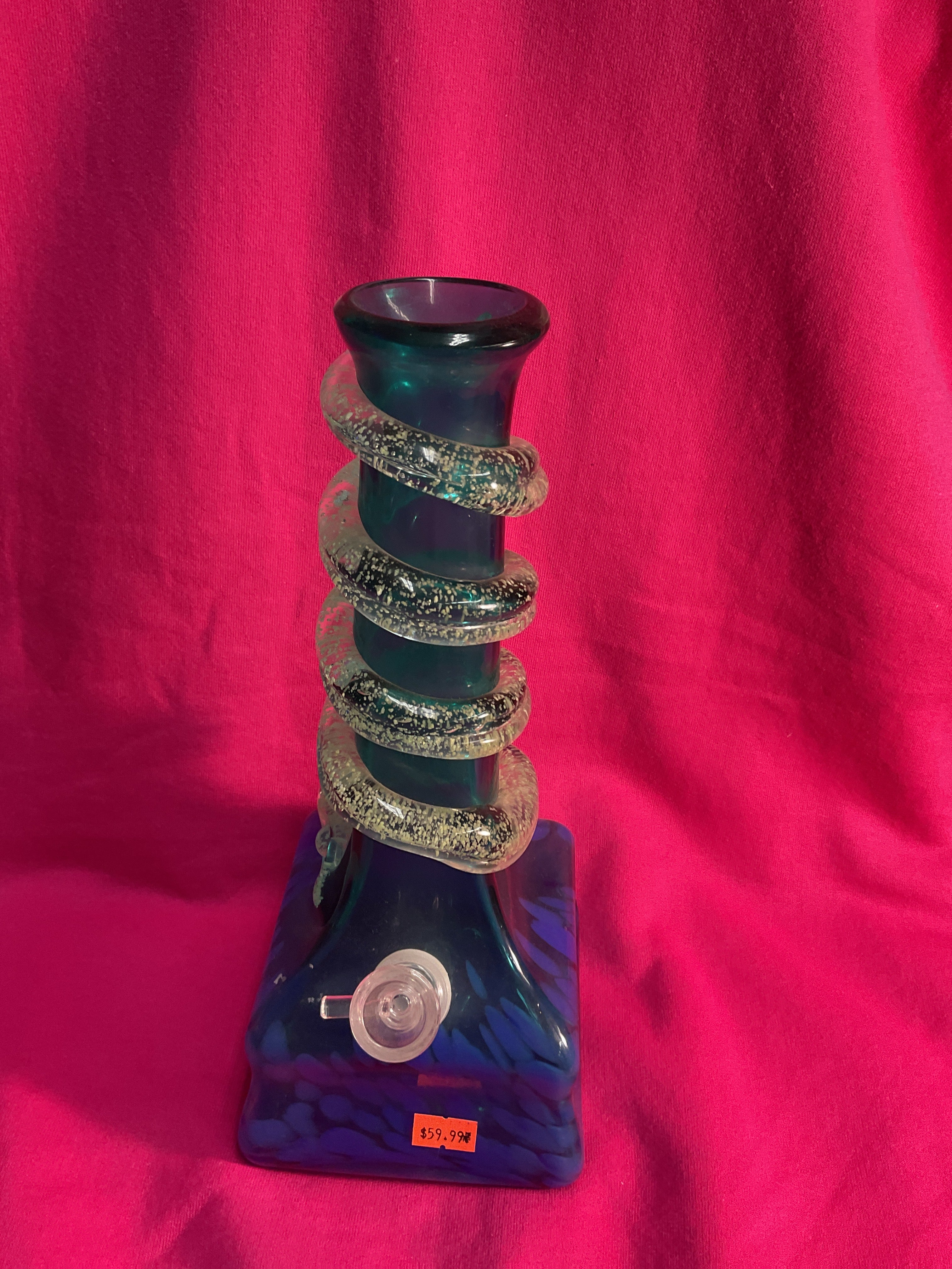 Water bong blue