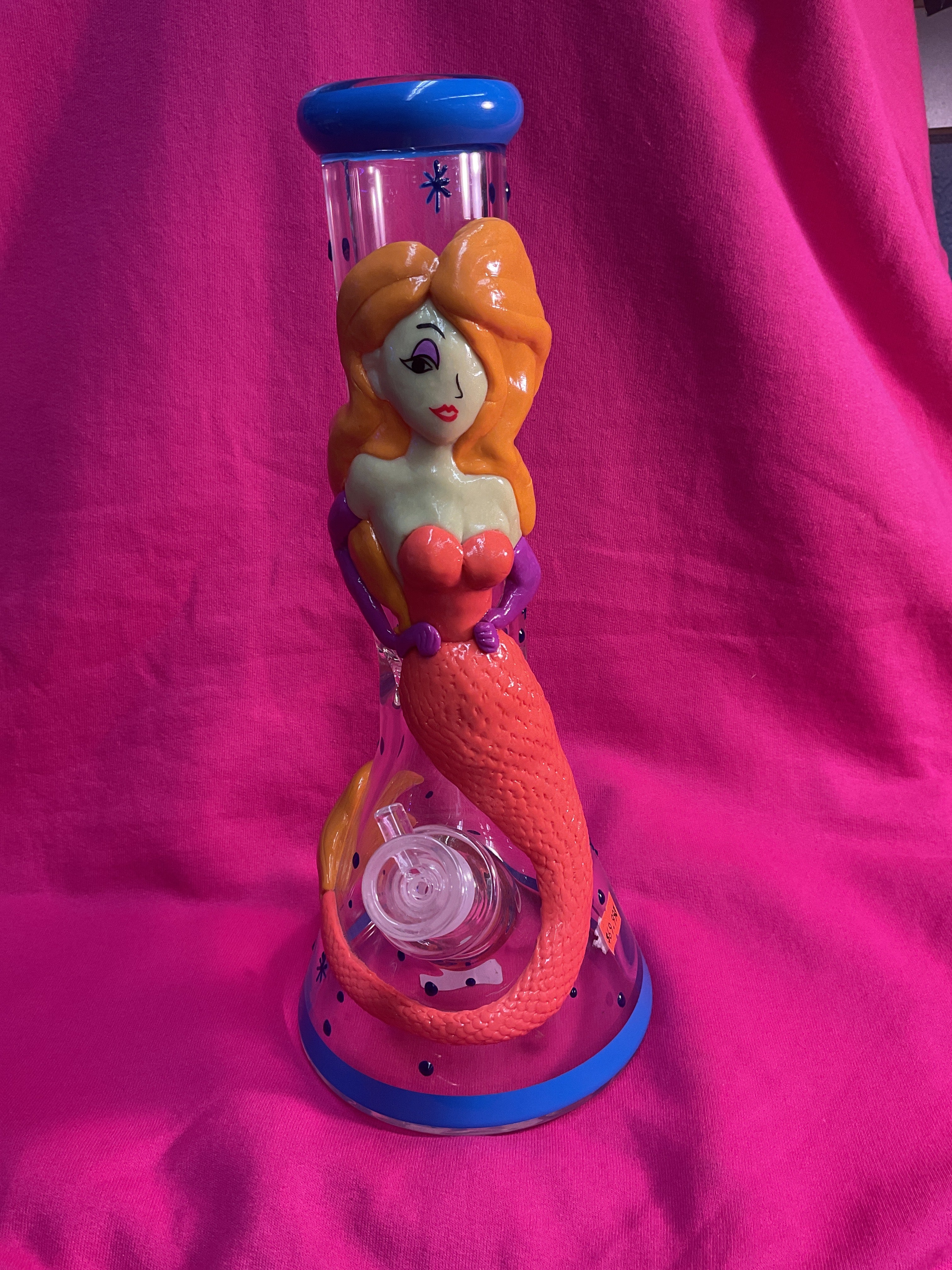 Jessica rabbit mermaid water pipe mermaid bong